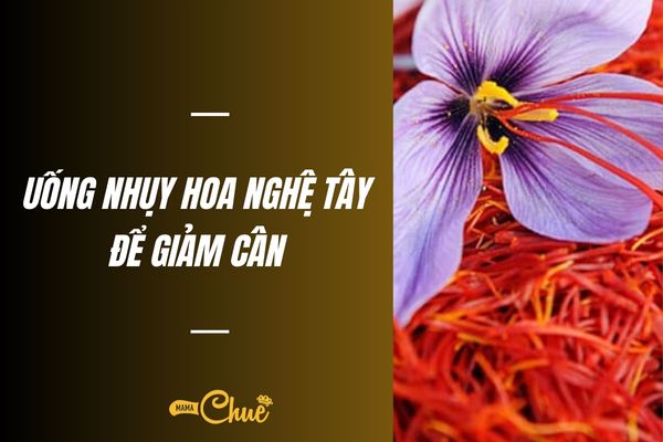 uong nhuy hoa nghe tay de giam can